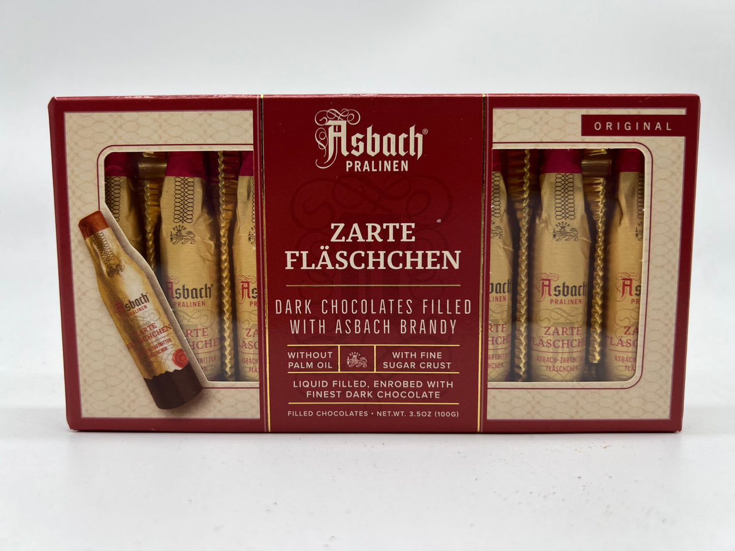 brandy dark chocolate Asbach liquer German