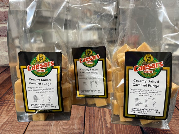 Premium Salted Caramel Fudge