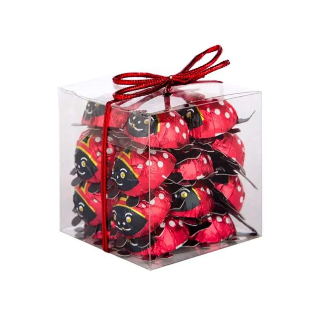 Milk Chocolate Red Lady Beetles 125g boxed
