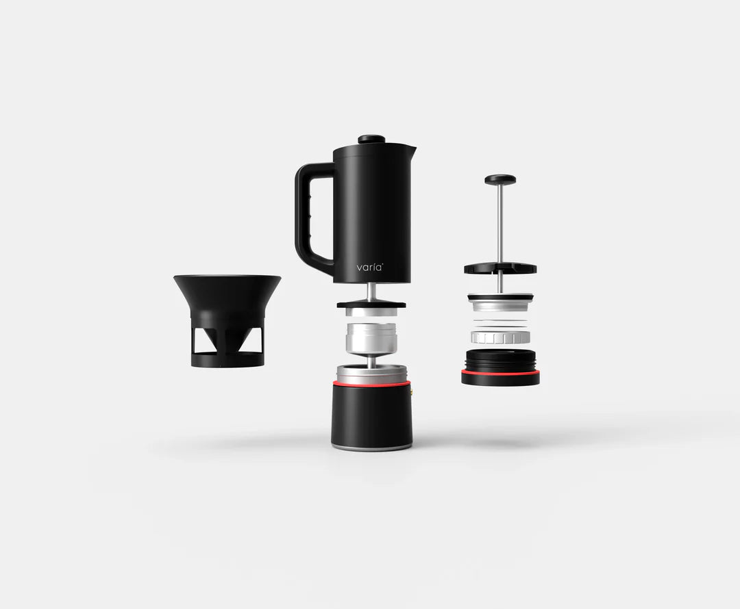 Multi Brewer Black Varia Espresso Drip Plunger coffee maker