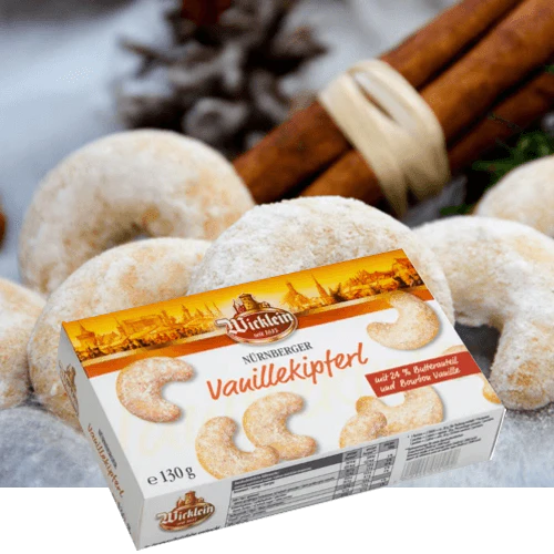 Vanilla Kipferl German Cookies 130g