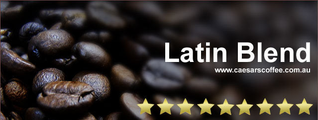 Latin Blend. Caesars Gourmet Arabica Coffee Erina