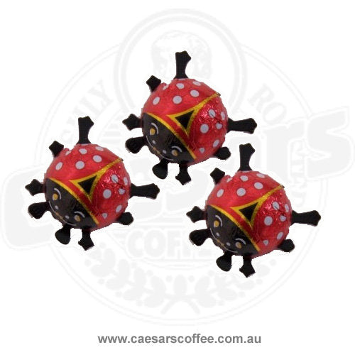 Milk Chocolate Red Lady Beetles 125g boxed