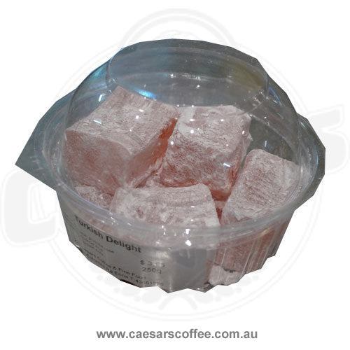 Caesars Coffee Rose Flavoured Turkish Delight