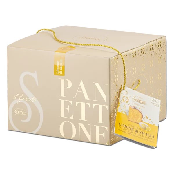 Italian Panettone Lemon Creme 500g