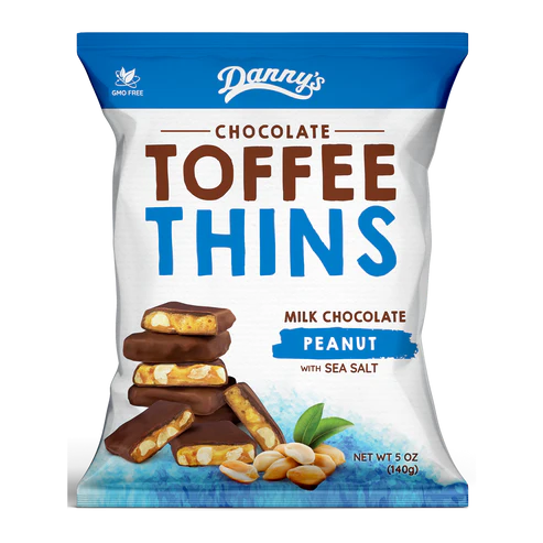 Chocolate Coated Toffee Thins