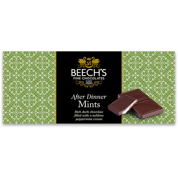 Traditional After Dinner Mints made with Sublime Peppermint Cream 130g Box 