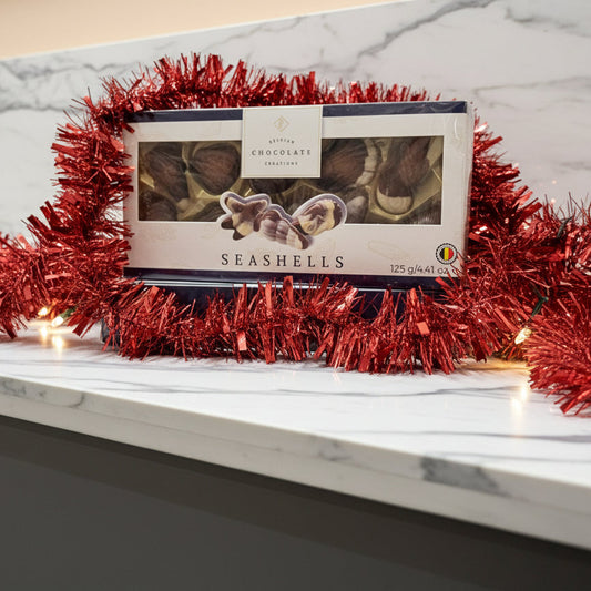 Belgian Chocolate Seashells 125g