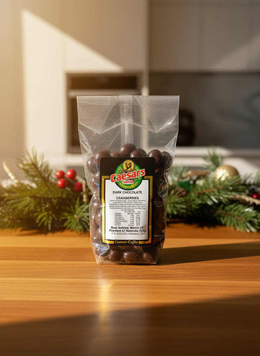Plump cranberries encased in a delectable premium chocolate
