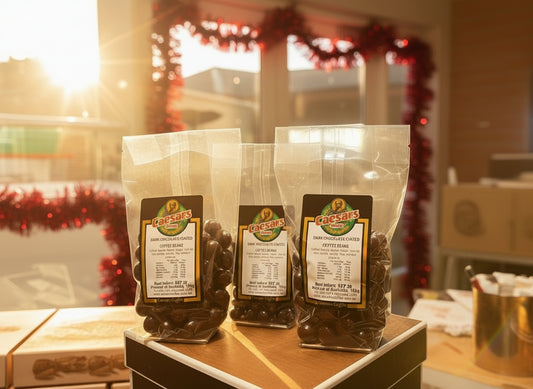 Chocolate Coated Coffee Beans