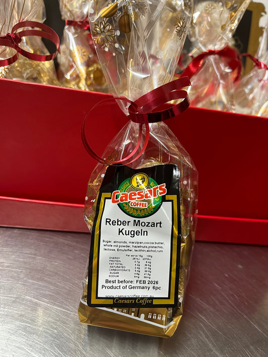 Original Mozart Kugeln Marzipan Chocolate Individually wrapped in foii