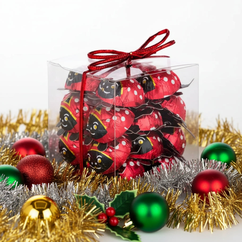Milk Chocolate Red Lady Beetles 125g boxed