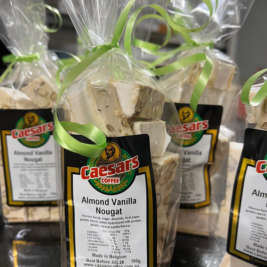 Vanilla Nougat with Almonds 