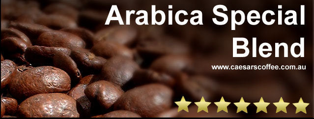 Arabica Special Blend. Caesars Gourmet Arabica Coffee Erina