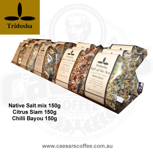 Tridosha Sea Salt Mixers Caesars Coffee and Fine Food